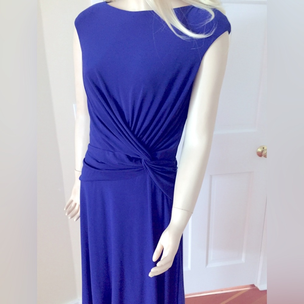 Joseph Ribkoff Sapphire Fitted Stretch Dress NWT  12